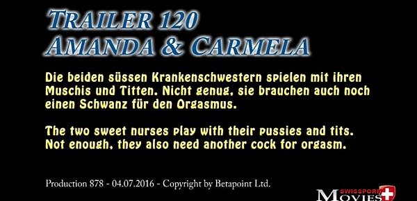  Geile Krankenschwestern beim Fick- und Bi-Spiel - SPM AmandaCarmela TR120